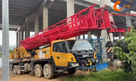 Máy kéo xe tải đã qua sử dụng Máy móc xây dựng công suất cao 50 tấn của Sany 2020