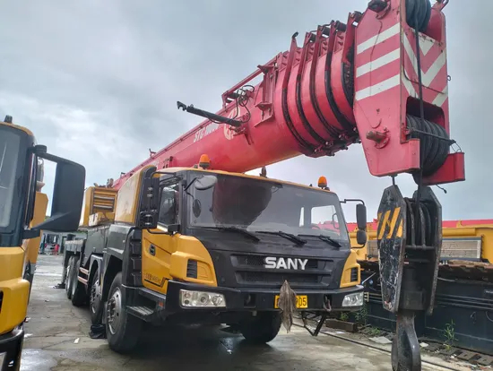 Chúng tôi đang bán một cần cẩu xe tải boom 100 tấn SANY 2017 đã qua sử dụng. Chúng tôi đảm bảo chất lượng và cung cấp giá cả hợp lý. Yêu cầu được chào đón.