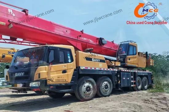 Đáng tin cậy 2019 55 tấn cần cẩu di động xe tải sany sany