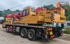 Cần cẩu xe tải được sử dụng đáng tin cậy 25 tấn cần cẩu di động sany để nâng vật nặng
