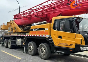Một cần cẩu xe tải Sany 50 tấn được sản xuất vào năm 2023 trong điều kiện tuyệt vời.