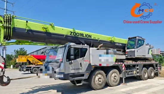 Cần cẩu xe tải được sử dụng đáng tin cậy 2021 Crane xe tải di động 55 tấn - ưu đãi tuyệt vời