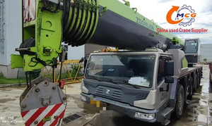 Tay cũ tất cả các cần cẩu xe tải thứ hai của Terrain Zoomlion