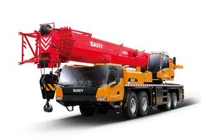 Cần cẩu xe tải hạng nặng đã sử dụng máy móc xây dựng tất cả các thiết bị công việc cần cẩu di động địa hình