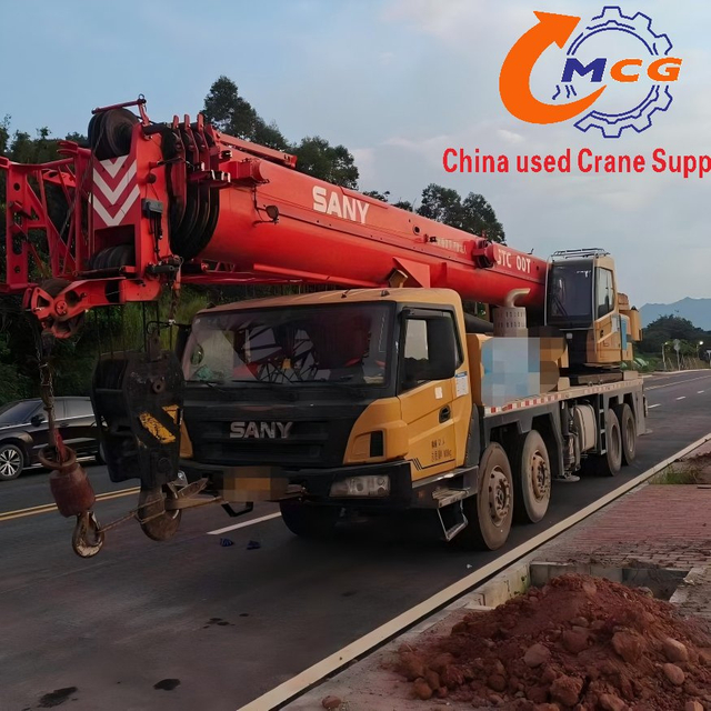 Chúng tôi đang bán một cần cẩu xe tải đã qua sử dụng 2020 Sany với giá cả hợp lý. Chào mừng bạn đến tham khảo ý kiến.