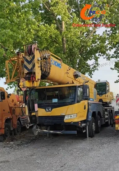 Chiếc xe tải xe tải đã qua sử dụng 2017 Mobile 55 tấn Crane Crawler Crane Bộ phận