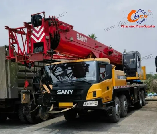 2023 Cranes xe tải đã qua sử dụng SANY 35 tấn cho người mua quốc tế với giá cả cạnh tranh