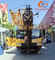 Chiếc xe tải xe tải đã qua sử dụng 2017 Mobile 55 tấn Crane Crawler Crane Bộ phận