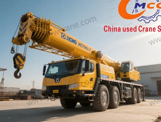 Có giá hợp lý 2021 XCMG Crane xe tải đã qua sử dụng 85 tấn - trong tình trạng tuyệt vời