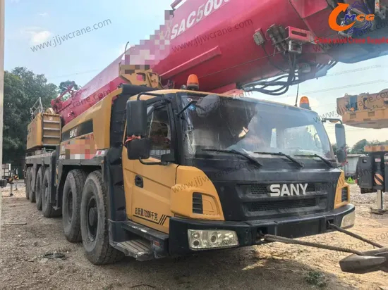 Cần cẩu xe tải di động nặng SANY 2019 300 tấn phù hợp cho các dự án xây dựng