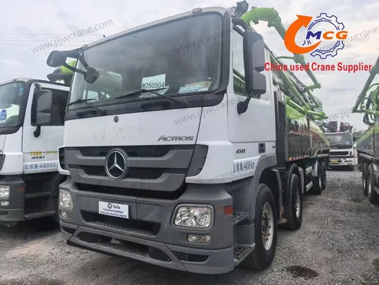 Các thành phần xe tải bơm bê tông 56m đáng tin cậy cho người mua toàn cầu