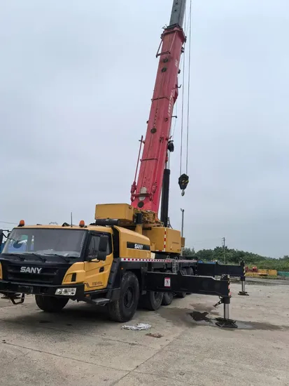 Chúng tôi đang bán một cần cẩu xe tải toàn diện 8 năm đã sử dụng SANY 260-tấn. Chào mừng bạn đến để kiểm tra nó.