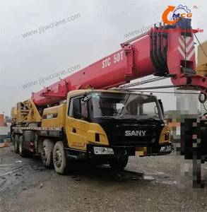 Xe tải đã qua sử dụng 2020 SANY Mobile 35 tấn Crane Crawler Crane Bộ phận