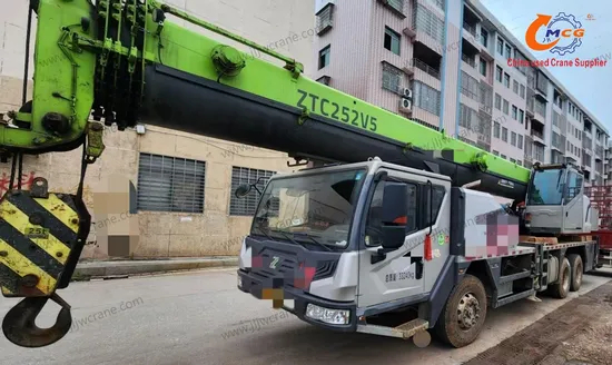 Cần cẩu xe tải chất lượng cao 2022 Zoomlion 25 tấn Crane