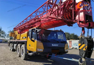 2023 Crane xe tải cũ của Sany 80 tấn, giá cả hợp lý, lựa chọn đầu tiên cho máy móc xây dựng