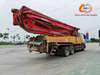 Xe máy bơm được sử dụng đáng tin cậy với tầm với 49m để xây dựng