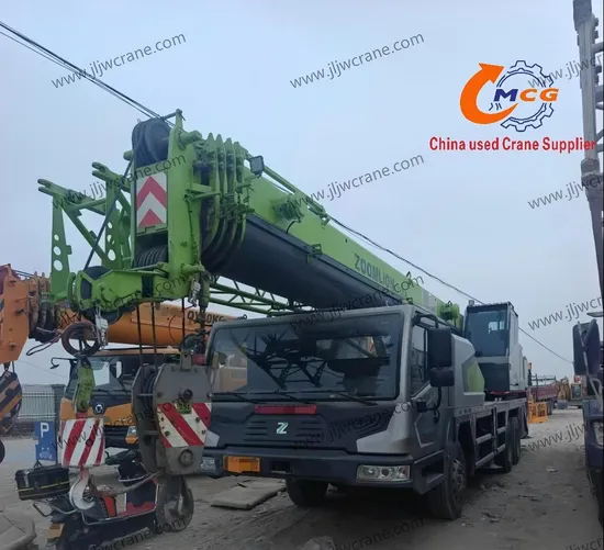 Hiệu quả chi phí 2021 Zoomlion 25T Crane đã qua sử dụng - trong tình trạng tốt