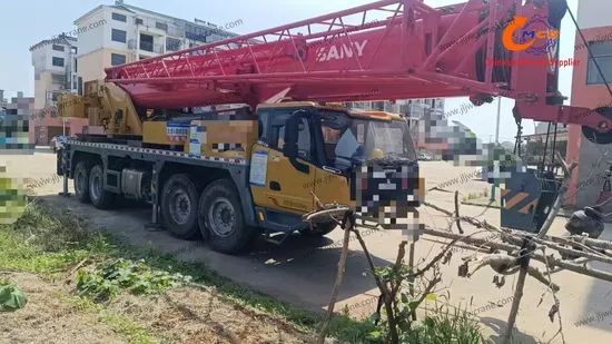 2024 SANY 80-tấn 5 phần Boom Crane đã qua sử dụng, tình trạng mới