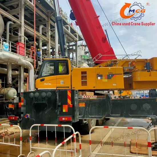 Cần cẩu xe tải đã qua sử dụng đáng tin cậy 2024 SANY All-Terrain Crane 220 tấn công suất