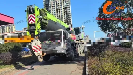Giá cả phải chăng 2020 Zoomlion 110 tấn cần cẩu xe tải đã qua sử dụng trong tình trạng tuyệt vời