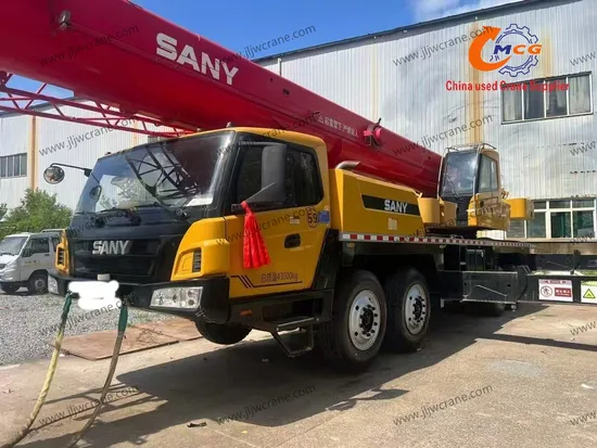 Cần cẩu cũ chất lượng cao 2022 STC55 TON SANY TẤT CẢ CRANE Crane Crane