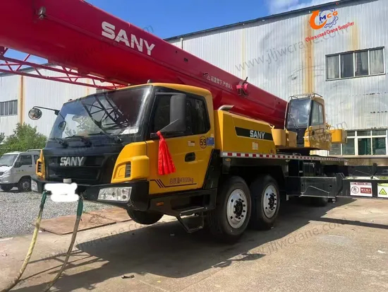 Cần cẩu Sany 550C5 được sử dụng để bán - điều kiện tuyệt vời, giờ thấp