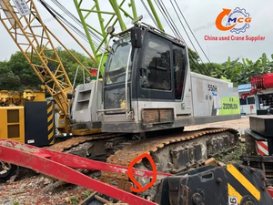 Crawler Cranezoom Lion đã qua sử dụng 55 tấn ZCC550 Mobile Crane Crane Crane Concuit