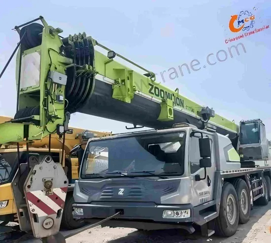 Hiệu suất cao 2020 Zoomlion Hà cầu xe tải đã qua sử dụng 80 tấn, giờ lao động thấp, giá trị lớn