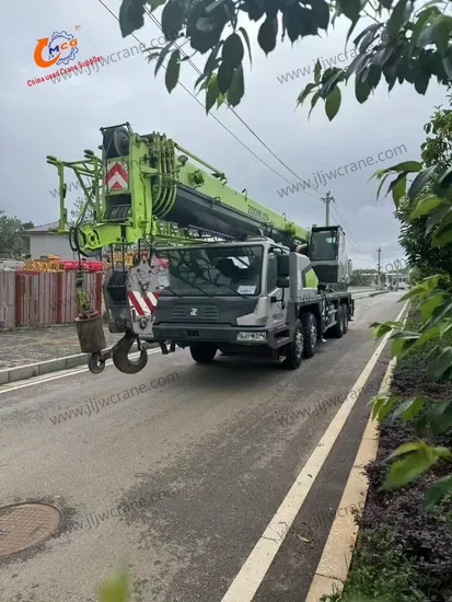 2021 Zoomlion Crane 50 giờ - Boom 45m, 9T đối trọng, giờ làm việc thấp
