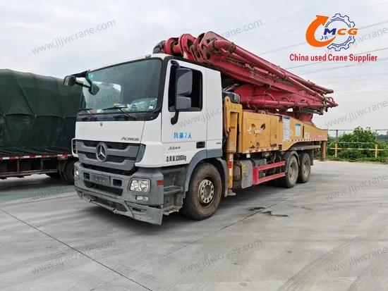 Xe bơm đã qua sử dụng 49m Máy móc bê tông đã sử dụng các bộ phận cần trục