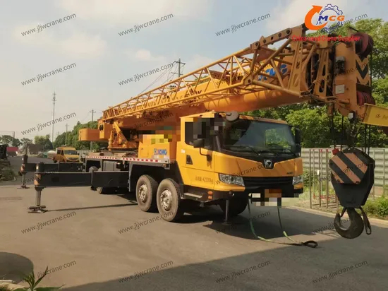 Giá cả phải chăng 2021 XCMG Crane xe tải đã qua sử dụng 50 tấn - tình trạng tuyệt vời