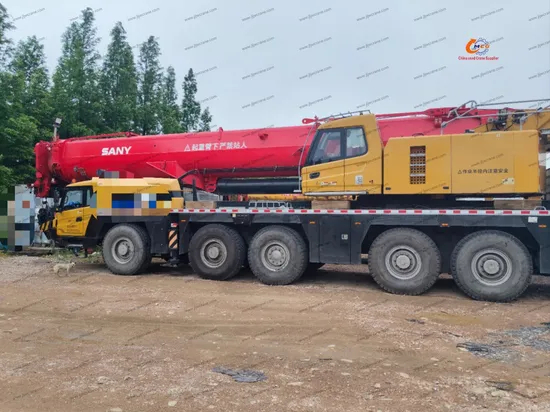 2021 SANY 260T 8 phần Boom Boom All-Terrain đã qua sử dụng Crane, Chất lượng được đảm bảo