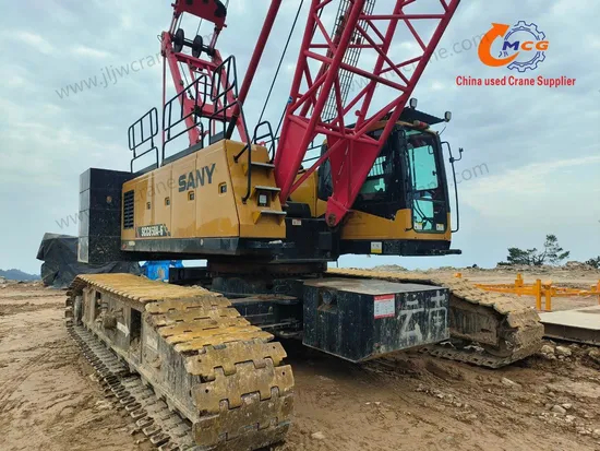 Crawler Crane SCC850 SANY 85 tấn cần cẩu di động đã qua sử dụng