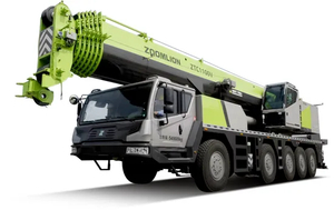 Cần cẩu gần như mới 2025 Zoomlion 200 tấn cần cẩu di động tay lái cũ