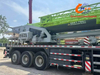 2021 Zoomlion 95 tấn Boom 7 phần Boom đã qua sử dụng cần cẩu xe tải, giá cả hợp lý và trong tình trạng tuyệt vời.