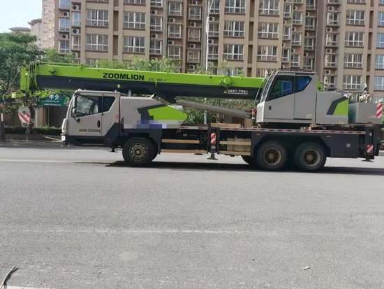 Giá rẻ 2021 Zoomlion 25 tấn cần cẩu xe tải đã qua sử dụng - trong tình trạng tốt