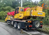 Hiệu suất cao xe tải đã qua sử dụng 2022 25ton Crane xe tải di động để bán