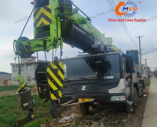 Chất lượng cao 2023 50T Crane xe tải đã qua sử dụng của Zoomlion hiện có sẵn